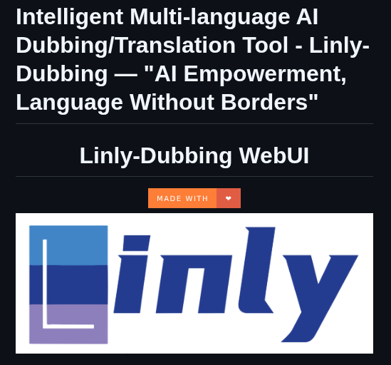 Kedreamix Linly Dubbing screenshot