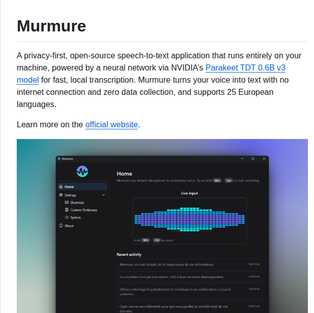 Kieirra Murmure screenshot