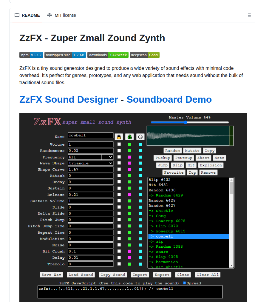 Killedbyapixel Zzfx screenshot