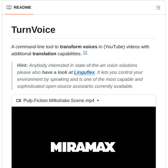 Koljab Turnvoice screenshot