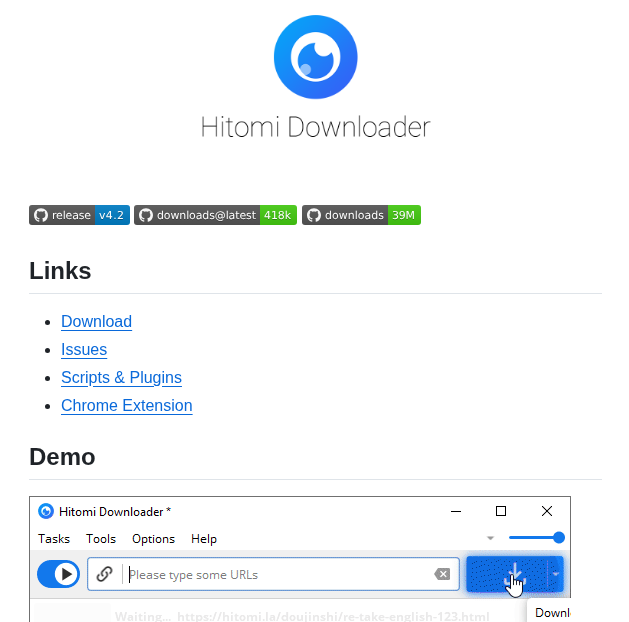 Kurtbestor Hitomi Downloader screenshot