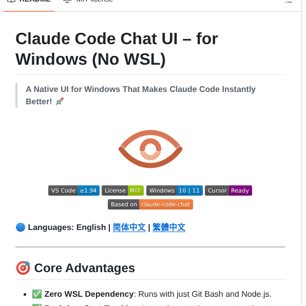 Lkbaba Claude Code Chatinwindows screenshot