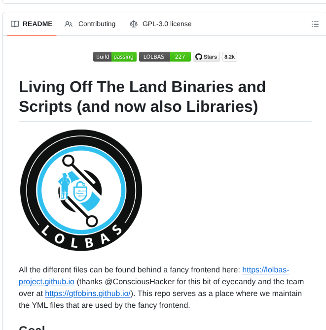 Lolbas Project Lolbas screenshot