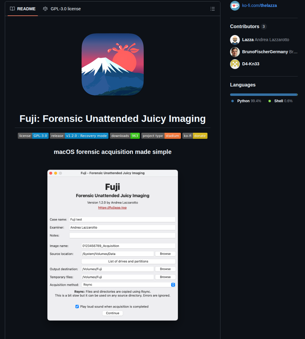 Lazza Fuji screenshot