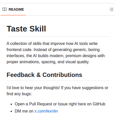 Leonxlnx Taste Skill screenshot