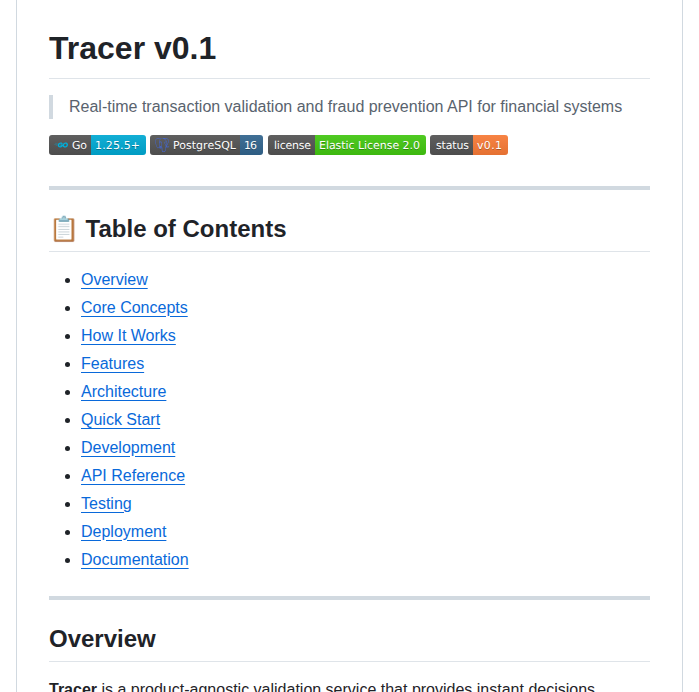 Lerianstudio Tracer screenshot