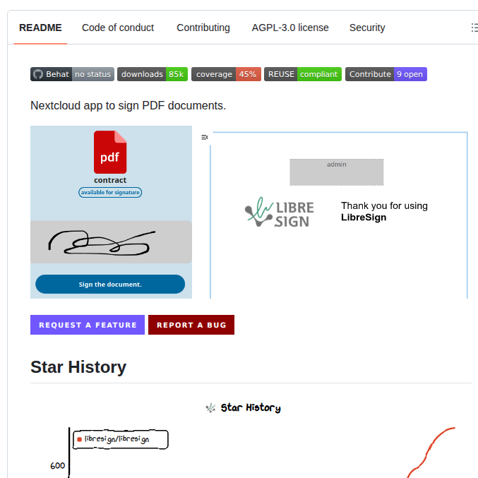 Libresign Libresign screenshot