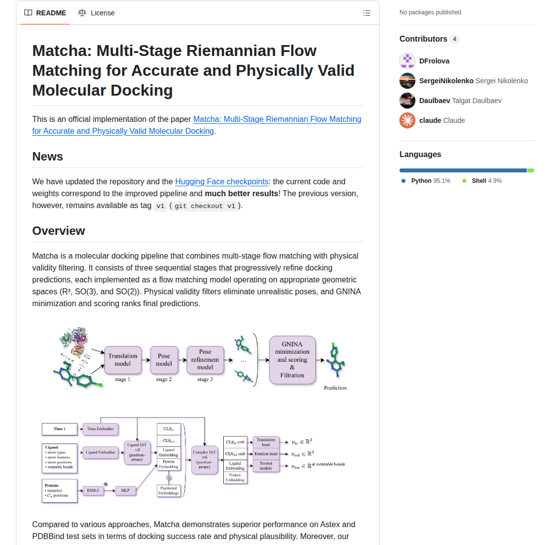 Ligandpro Matcha screenshot