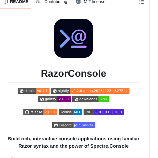 Littlelittlecloud Razorconsole screenshot