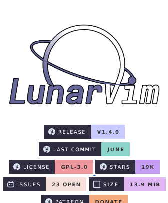 Lunarvim Lunarvim screenshot