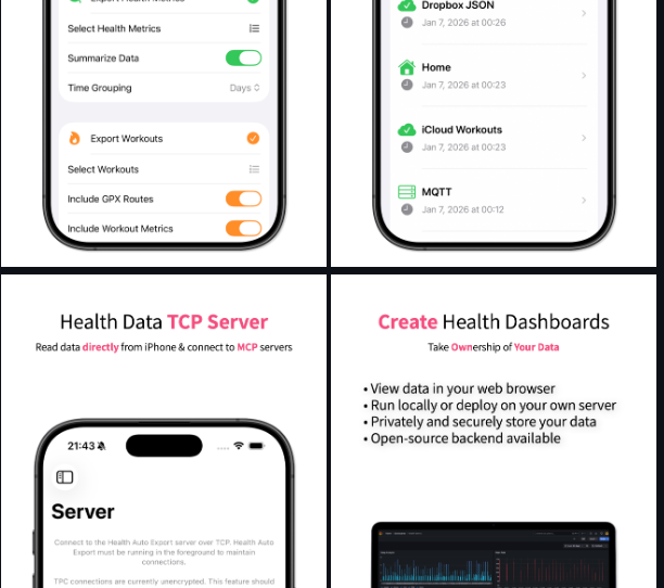 Lybron Health Auto Export screenshot