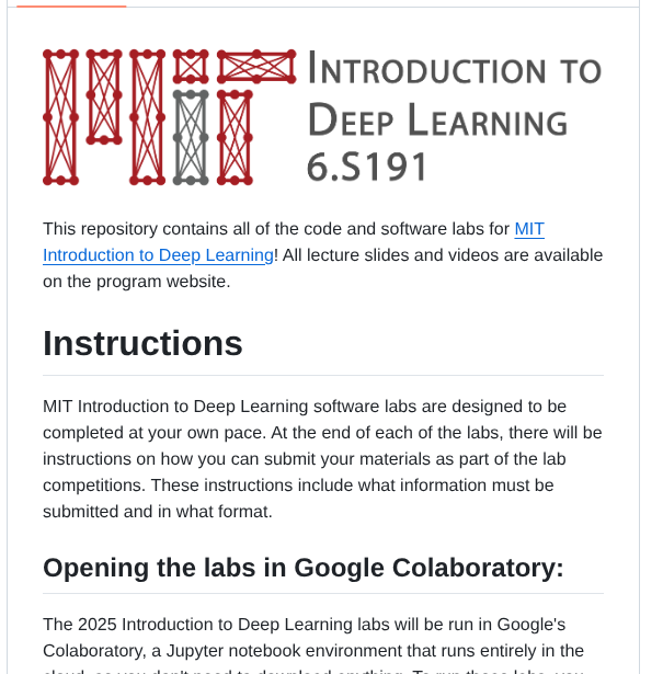 Mitdeeplearning Introtodeeplearning screenshot