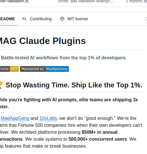 Madappgang Claude Code screenshot