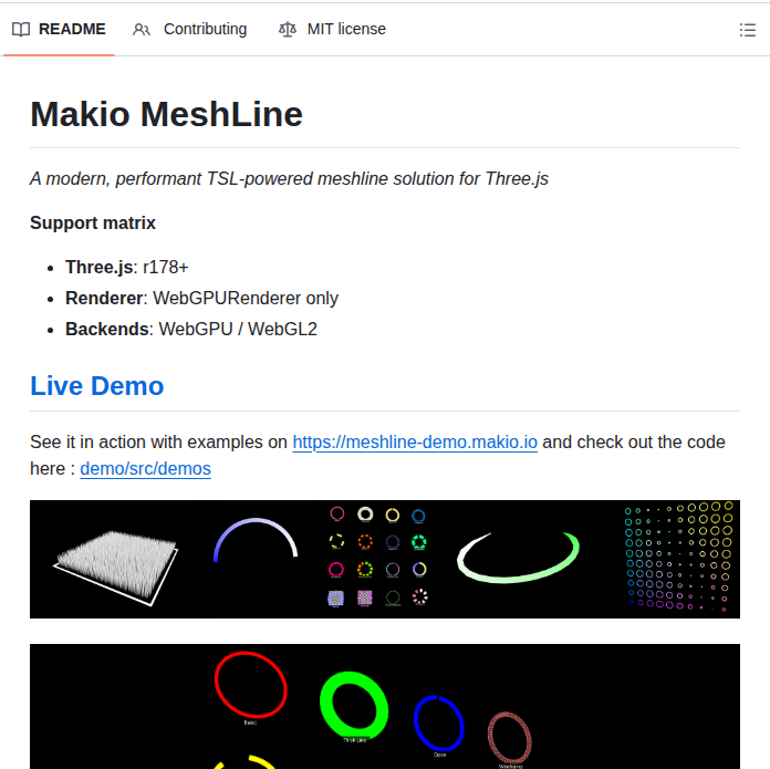 Makio64 Makio Meshline screenshot