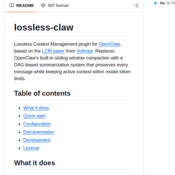 Martian Engineering Lossless Claw screenshot