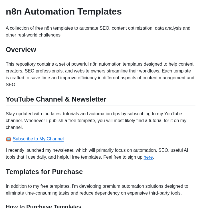 Marvomatic N8n Templates screenshot