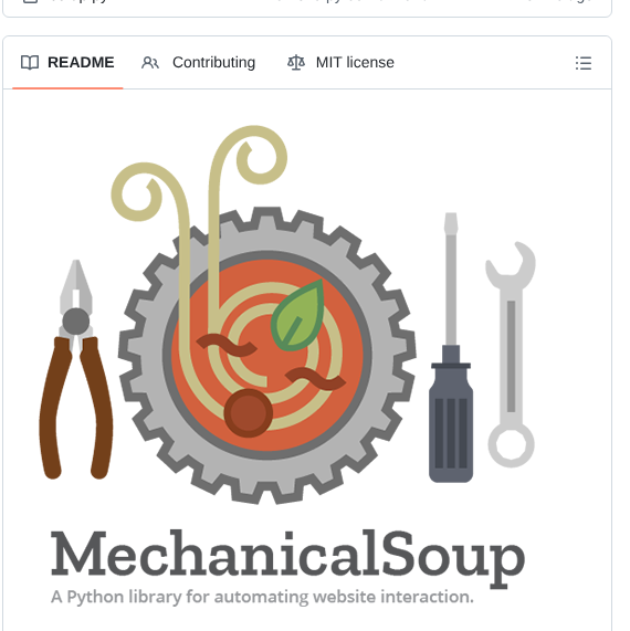 Mechanicalsoup Mechanicalsoup screenshot