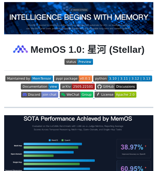 Memtensor Memos screenshot