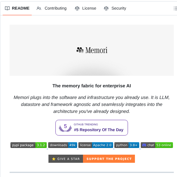 Memorilabs Memori screenshot
