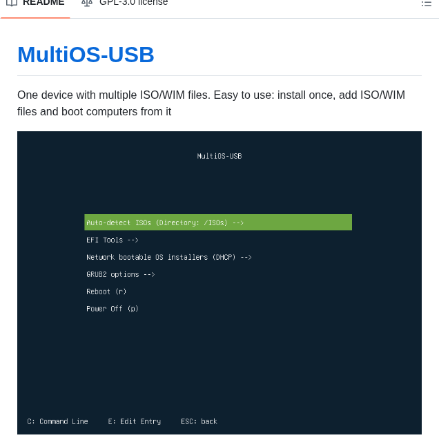 Mexit Multios Usb screenshot