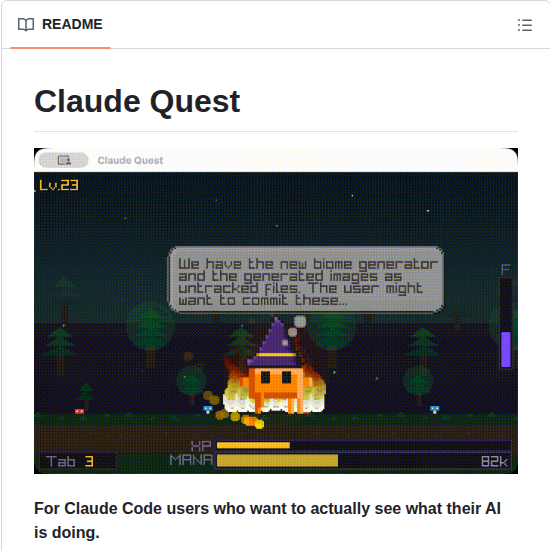 Michaelliv Claude Quest screenshot