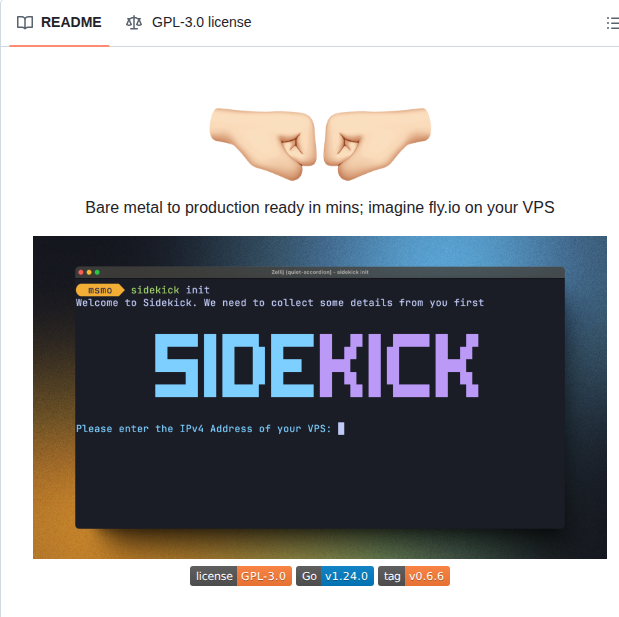Mightymoud Sidekick screenshot