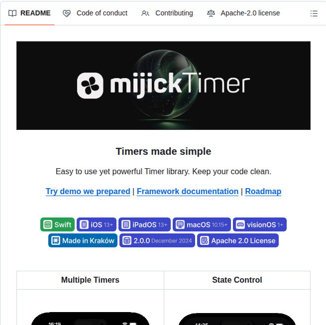 Mijick Timer screenshot