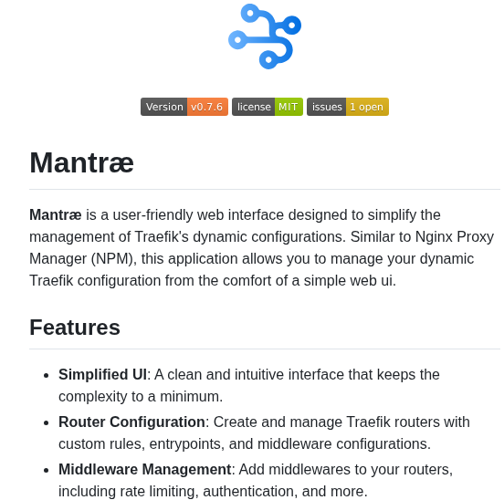 Mizuchilabs Mantrae screenshot
