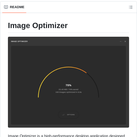 Mogensenjesse Image Optimizer screenshot