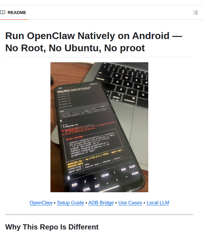 Mohd Mursaleen Openclaw Android screenshot