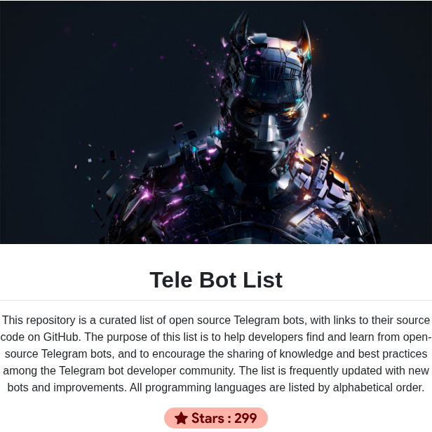 Moonwalker440 Telebotlist screenshot