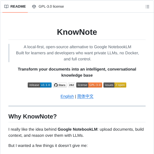 Mrsibe Knownote screenshot