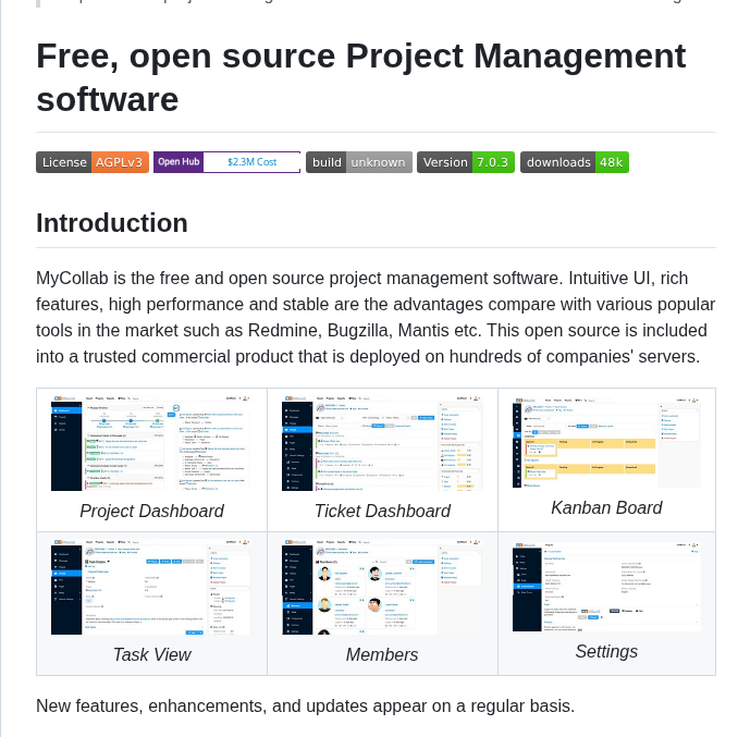 Mycollab Mycollab screenshot