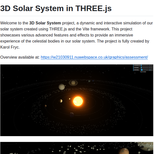 N3rson Solar System 3d screenshot