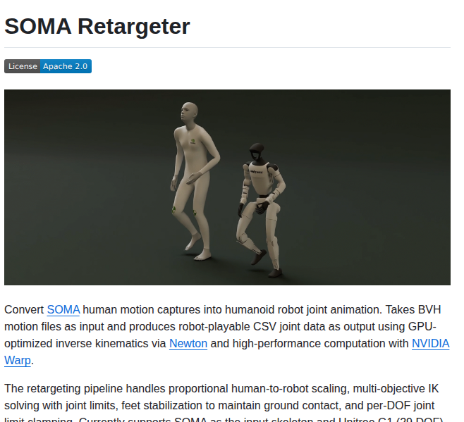 Nvidia Soma Retargeter screenshot