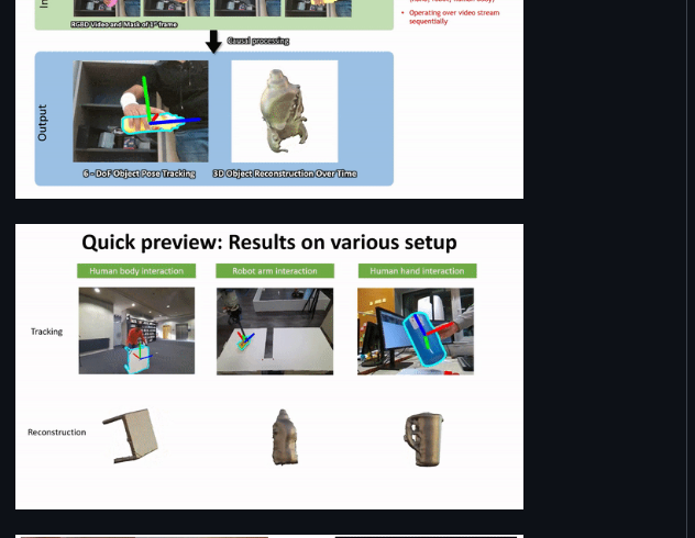 Nvlabs Bundlesdf screenshot