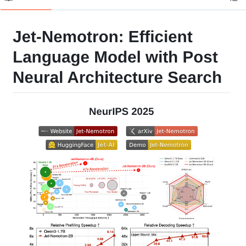 Nvlabs Jet Nemotron screenshot