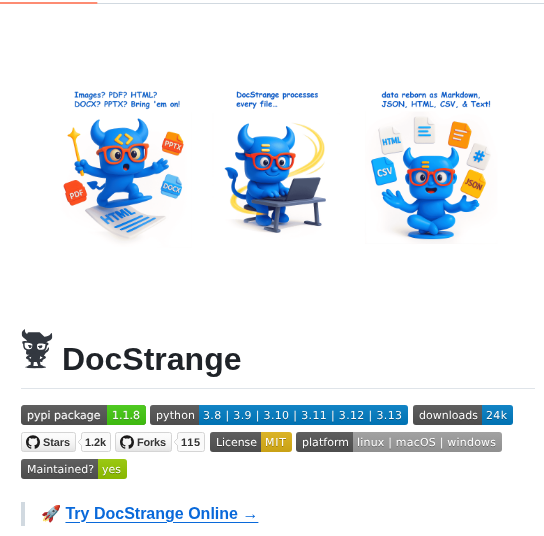 Nanonets Docstrange screenshot