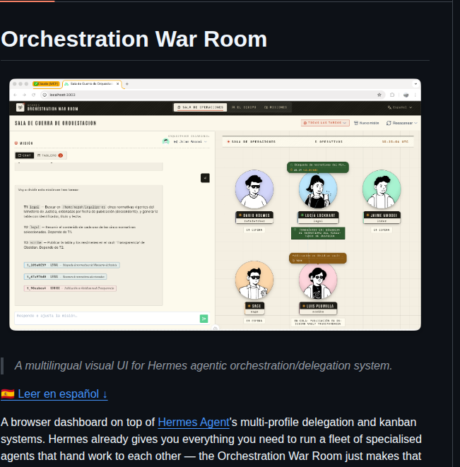 Naroh091 Hermes War Room screenshot