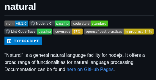 Naturalnode Natural screenshot