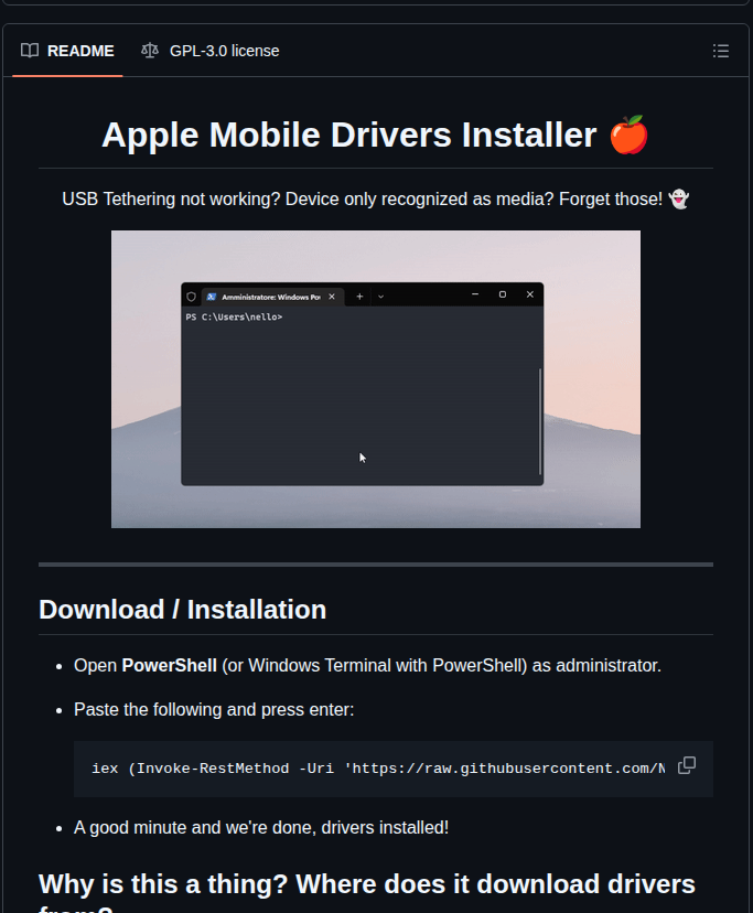 Nellokudo Apple Mobile Drivers Installer screenshot