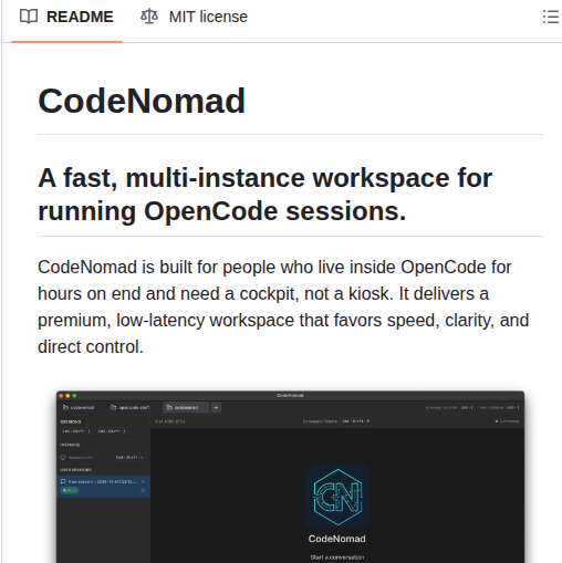 Neuralnomadsai Codenomad screenshot