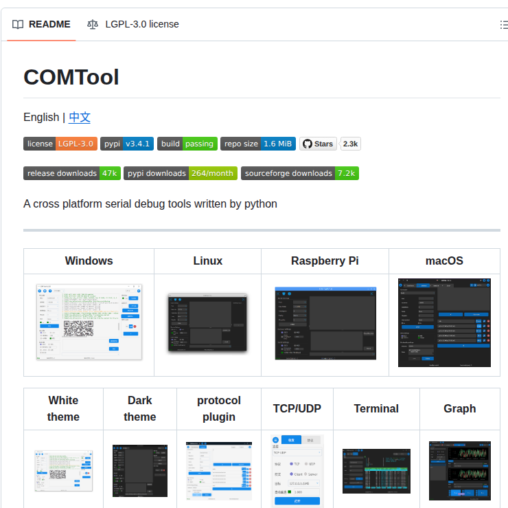 Neutree Comtool screenshot