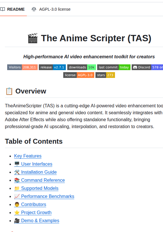 Nevermindnilas Theanimescripter screenshot