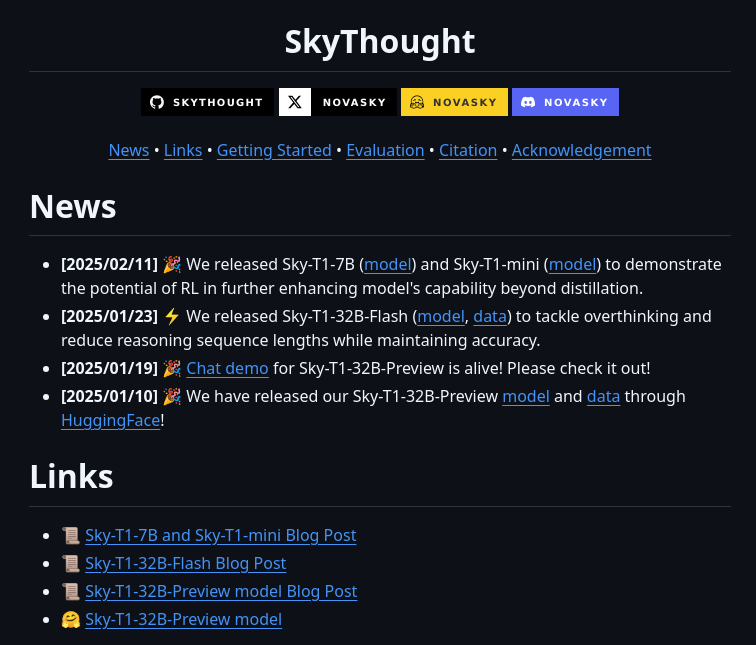 Novasky Ai Skythought screenshot