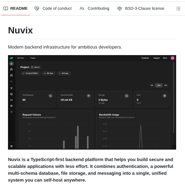 Nuvix Tech Nuvix screenshot