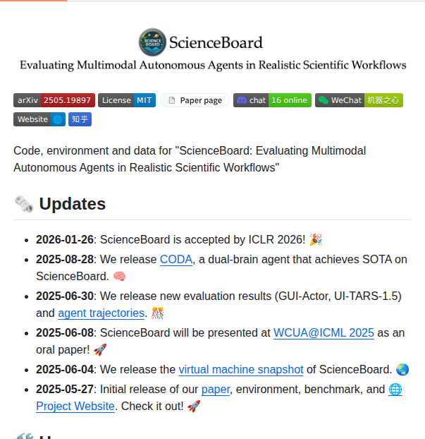 Os Copilot Scienceboard screenshot