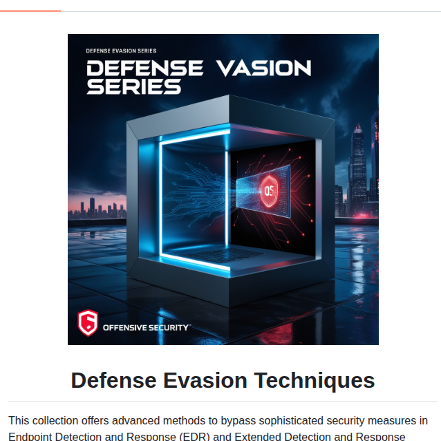 Offensive Panda Defenseevasiontechniques screenshot