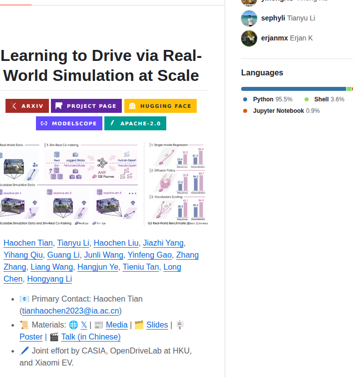 Opendrivelab Simscale screenshot