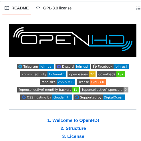 Openhd Openhd screenshot
